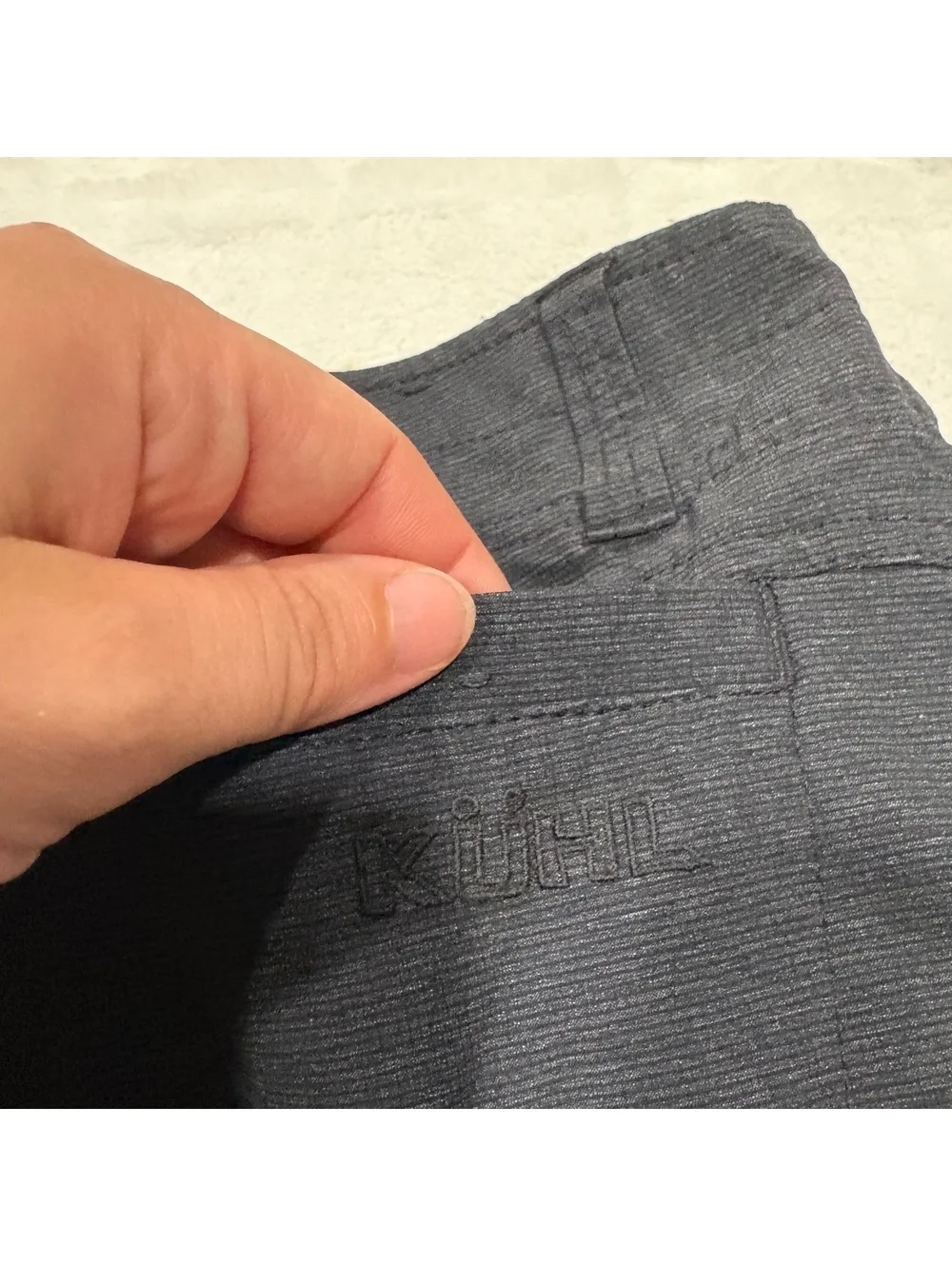 Kuhl Men's Black Straight-Leg Pants
